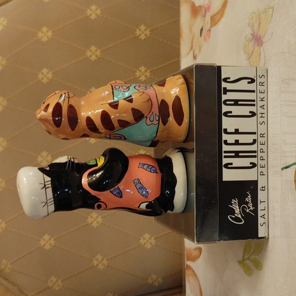 🐱 Vintage Catzilla S&P Shakers - Picture 4 of 6